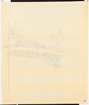 Biggetalsperre, Kreis Olpe: Vorentwurfskizze: Grundriss