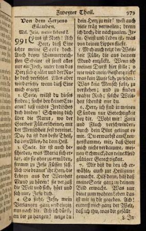 979-989, Von dem Herzens Glauben; ... (991 - 1002)