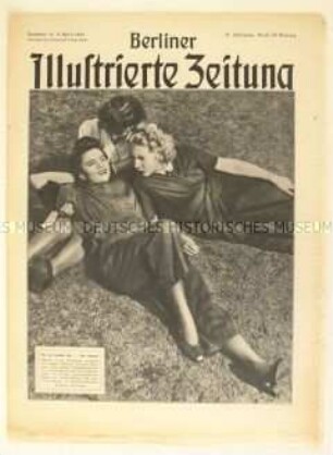 Wochenzeitschrift "Berliner Illustrierte Zeitung" u.a. über den Kriegswinter an der Ostfront
