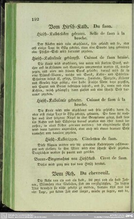 Vom Hirsch-Kalb