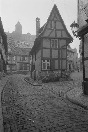 Quedlinburg. Finkenherd, Wohnhaus aus dem 17. Jahrhundert
