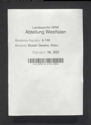 Kellnerei-Register.