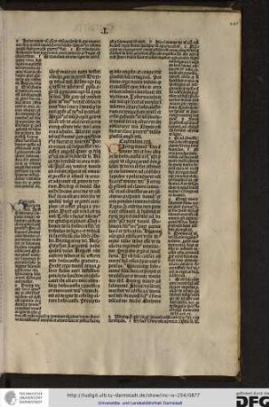 Capitulum xxii. Dixitque David Hec est domus dei...
