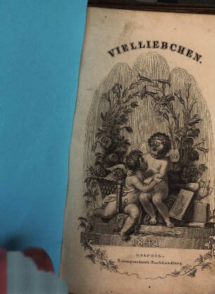 Vielliebchen : historisch-romantisches Taschenbuch. 14, 14. 1841