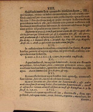 Propositiones disp. IV. lib. II. ... de servitutibus