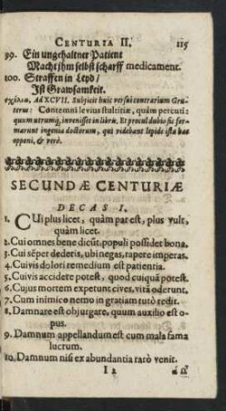 Secundae Centuriae