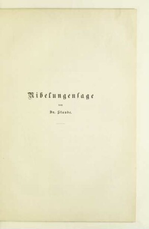 Nibelungensage