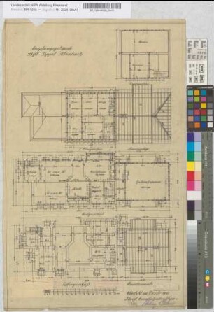 Empfangsgebäude [Bahnhof] Stift Keppel-Allenbach: Grundrisse, M.~1:100 Stnr.: 94, Hge, Bunr.: 3, Blnr.: 2