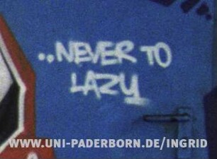 ..NEVER TO LAZY