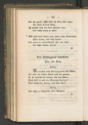 Den Pythagoras betreffend.