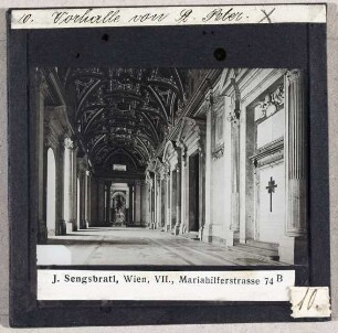 Rom: St. Peter, Vorhalle