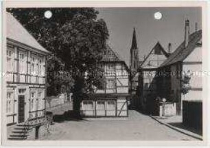 Soest, Damm und Kirche St. Maria zur Wiese