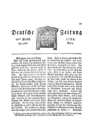 Erlangen, den 6ten März