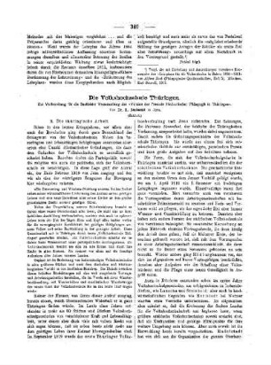 Die Volkshochschule Thüringen : (Schluß)