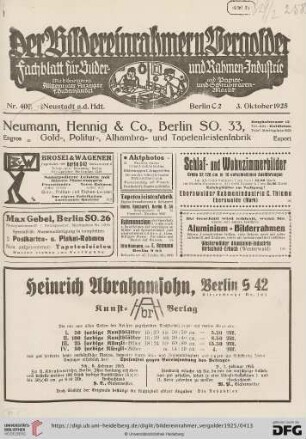 Nr. 40 (3. Oktober 1925)