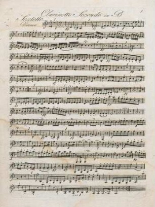 Clarinetto II
