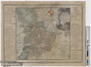 Neuer Grundriss der Chursächßs. Handels-Stadt Leipzig 1788