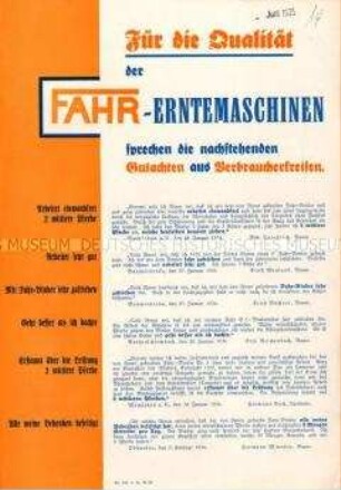 Motorisierter Grasmäher