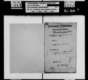 Die Verpflichtung des Josef Großmann in Esseratsweiler als Umgelder