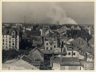 Zerstörungen Zweiter Weltkrieg - Luftangriff 2./3.09.1942. Mühlburg