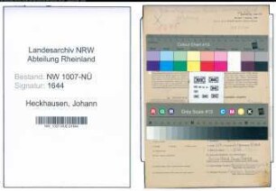 Entnazifizierung Johann Heckhausen , geb. 21.06.1896 (Mueller)