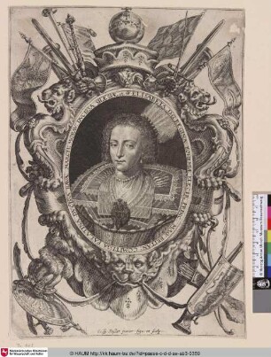 Elisabeta. D.G. Regina Bohemiae Elecir: Princ: Mag: Britan: Comitissa Palatina. Ducissa Bava: March: Morav: Ducissa Silesiae. etc.