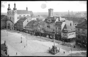 Komotau. Marktplatz