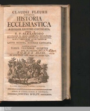 Continuatoris Tomus Vigesimus Quartus Seu In Ordine Tomus XLVIII: Ab anno Christi 1566 usque ad annum 1572