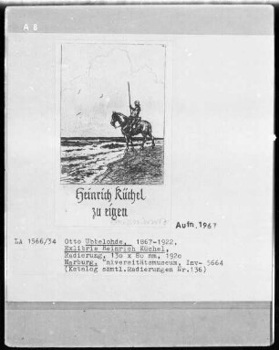 Exlibris Heinrich Küchel