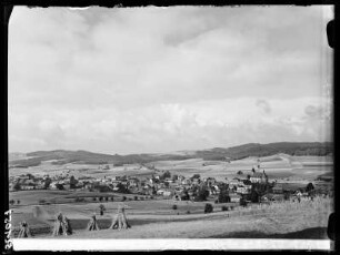 Blick von Kapellenberg auf Lobendau