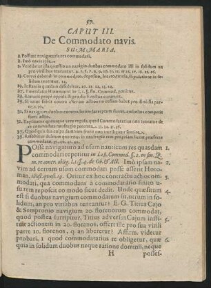 Caput III. De Commodato navis.