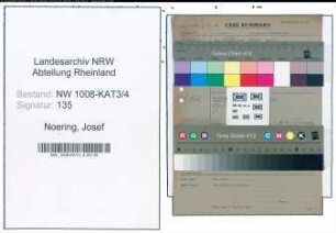 Entnazifizierung Josef Noering , geb. 09.02.1899 (Lehrer)
