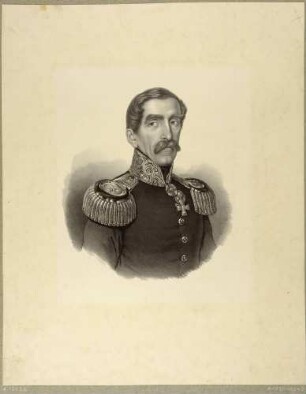 Bildnis Heintz, Friedrich Leopold von, sächsischer Offizier und Generalleutnant