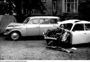 Dresden, Volkspolizei: Verkehrserziehung, Verkehrsunfälle, etc., um 1970