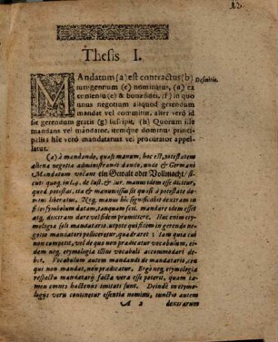 Disputatio XXVII. De Mandato Et Societate