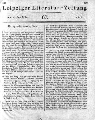 1815-03-20 : 67. Stück
