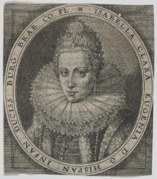 Bildnis der Isabella Clara Eugenia, Infantin von Spanien