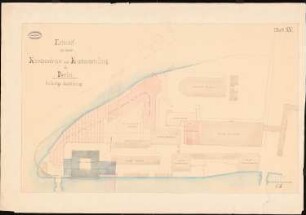 Kunstsammlung auf der Museumsinsel, Berlin Projekt II: Lageplan, Vorschlag zum ersten Bauabschnitt
