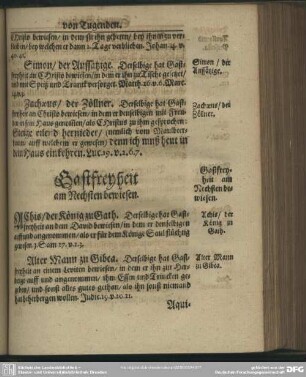 Gastfreyheit am Nechsten bewiesen