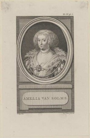 Bildnis der Amelia van Solms