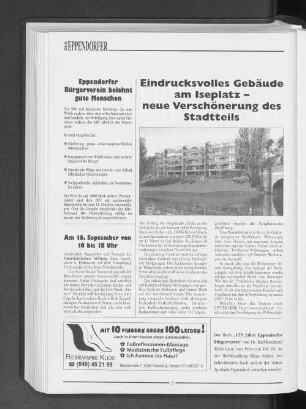 Eppendorfer Bürgerverein belohnt gute Menschen