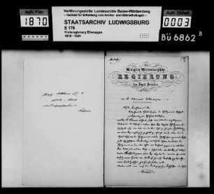 Schuldenwesen der Gesamtgemeinde Jagstzell