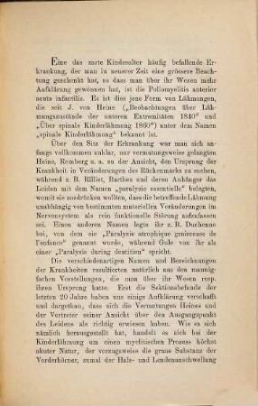 Zur Kenntnis der Poliomyelitis anterior acuta infantilis ...