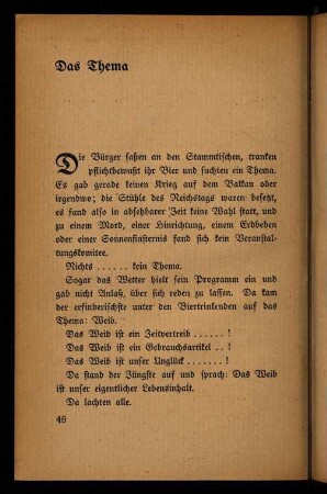 46-52, Das Thema
