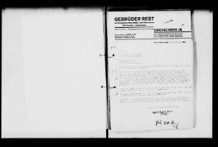 Nachforschung nach von der Besatzungsmacht requirierten Kraftfahrzeugen (Einzelfälle nach Fahrzeughaltern, Buchstabe R)
