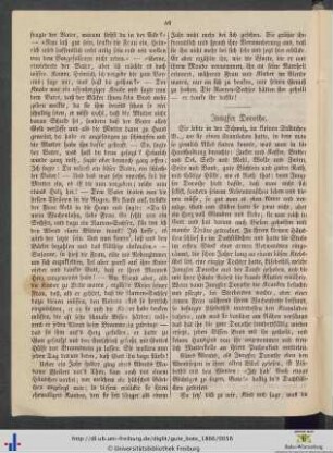 Jungfer Dorothe.