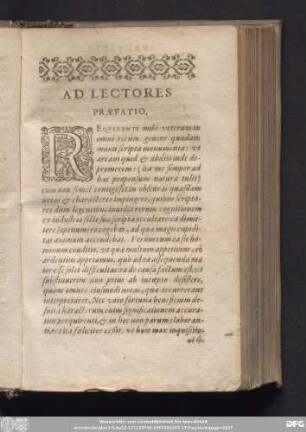 [Praefatio Auctoris.]