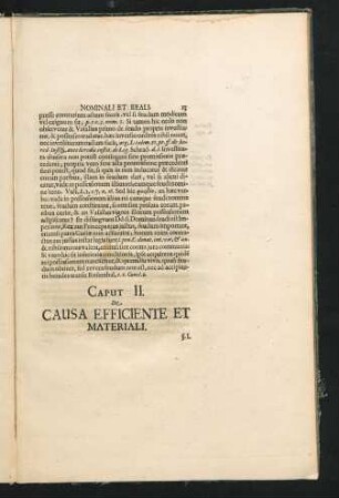 Caput II. De Causa Efficiente Et Materiali.