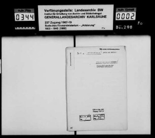 Dreifuss, Jakob, Handelsmann in Königsbach und Hermann Dreifuss, Handelsmann in Karlsruhe Käufer: Karl Fuschs, Maurer und Landwirt in Königsbach Lagerbuch-Nr. 278 Königsbach