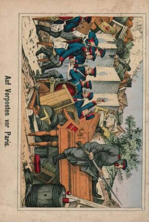 Auf Vorposten vor Paris